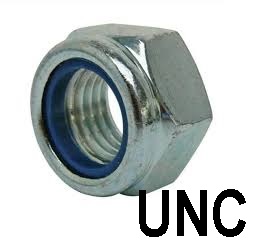 UNc Grade 8 Nylock Nuts High Tensinle